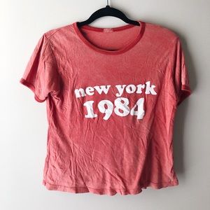 Brantley Melville New York Crop Tee